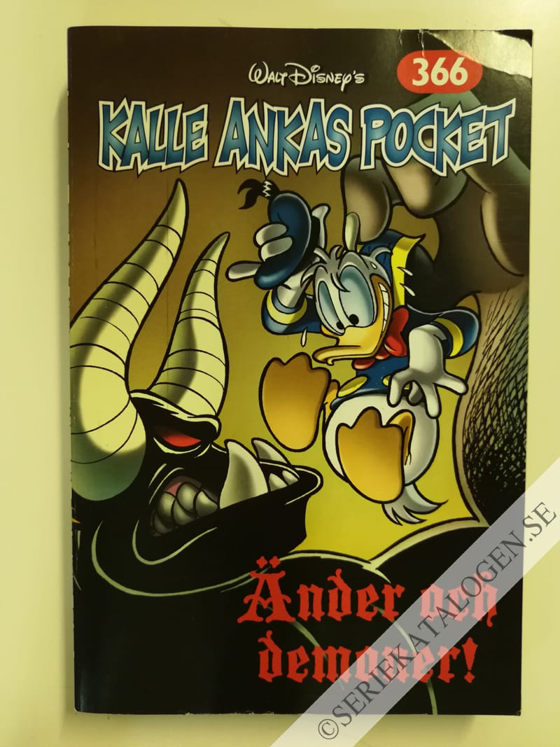 Framsida på Kalle Ankas pocket #366 - Änder och demoner! (2009)
