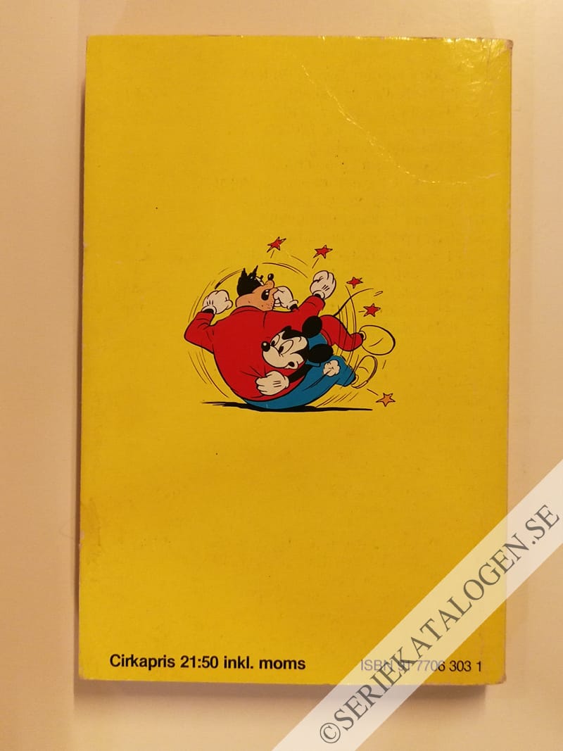 Baksida på Kalle Ankas glada dagar (1985)