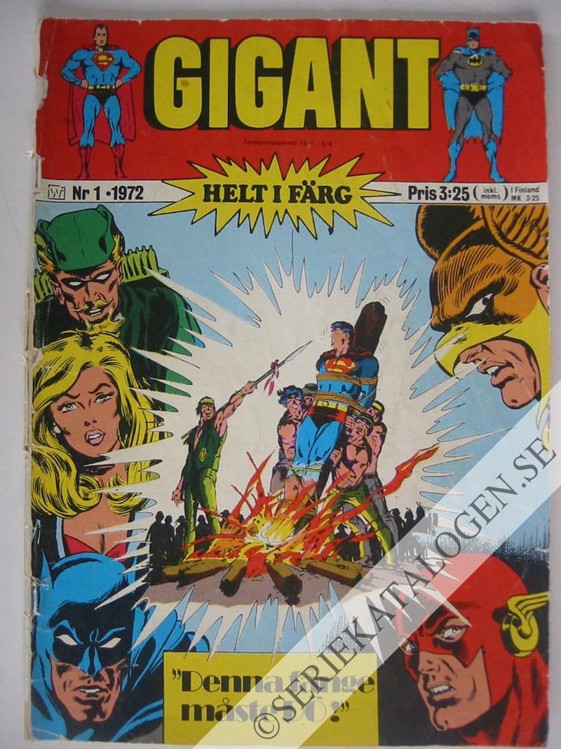 Framsida på Gigant #1 (1972)