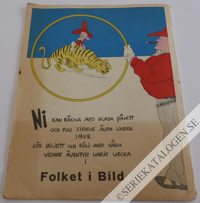 Baksida på Mystiska öden och äventyr (1947)