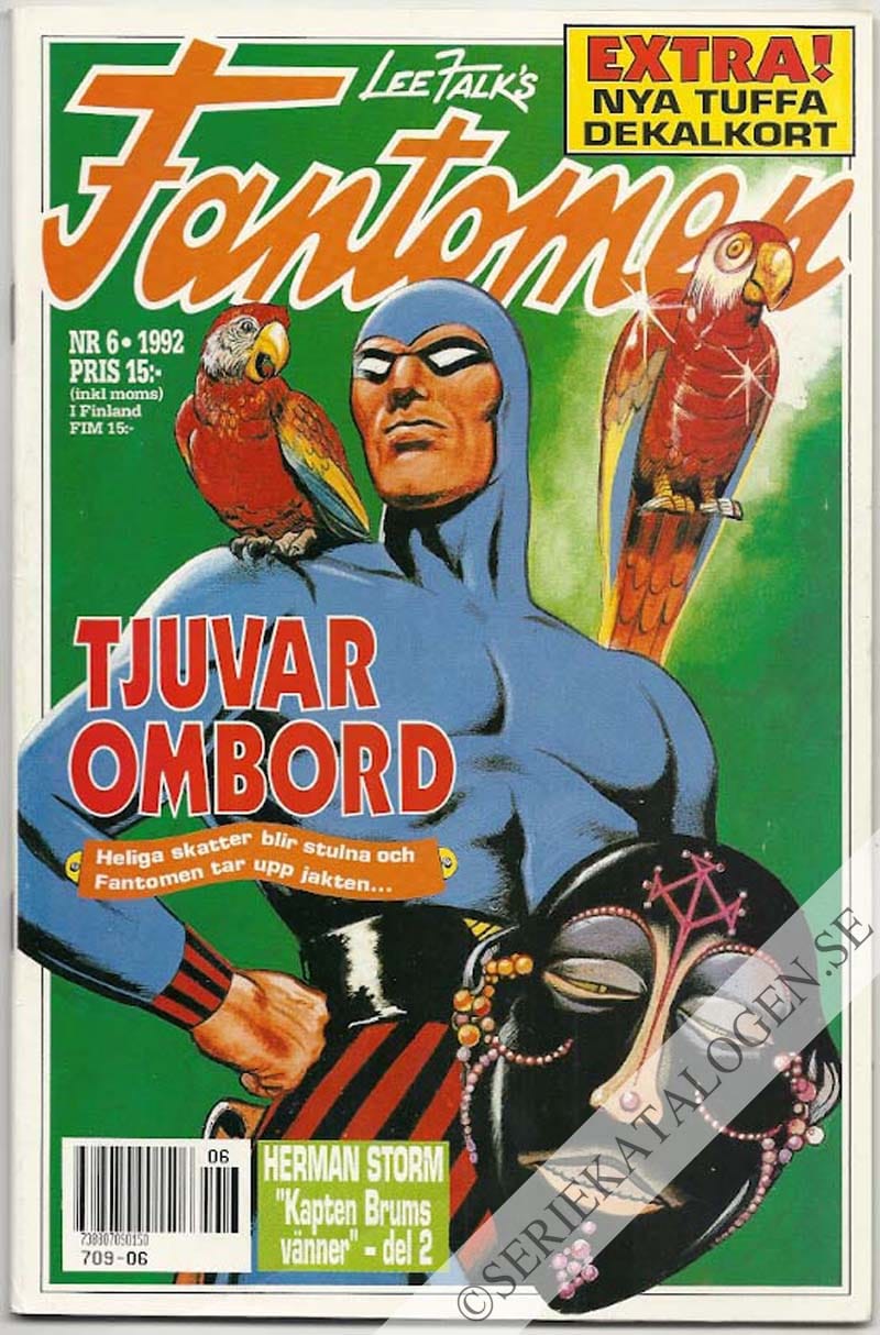 Framsida på Fantomen #6 (1992)