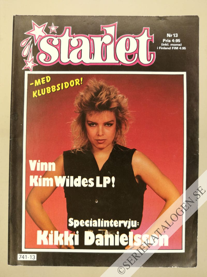Framsida på Starlet #13 (1984)