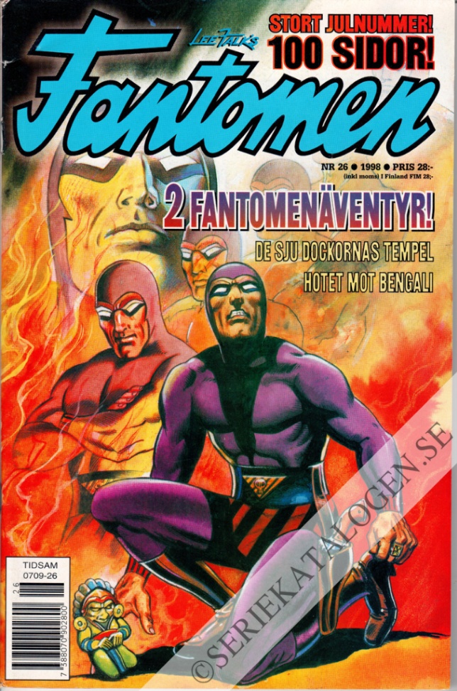 Framsida på Fantomen #26 (1998)