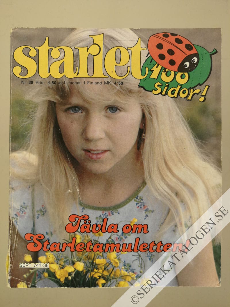 Framsida på Starlet #38 (1979)