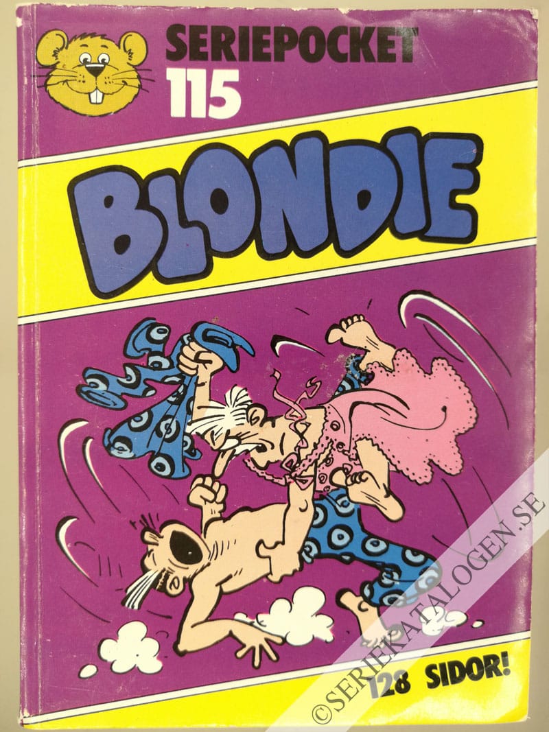 Framsida på Seriepocket #115 - Blondie (1982)
