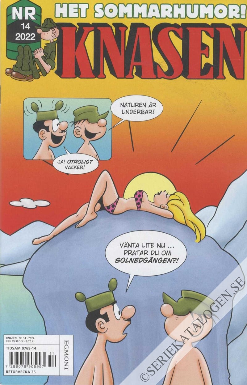 Framsida på Knasen #14 (2022)