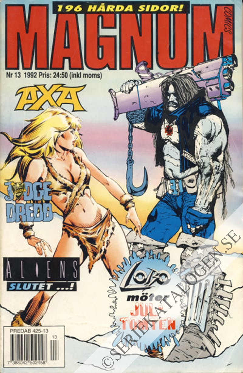 Framsida på Magnum comics #13 (1992)