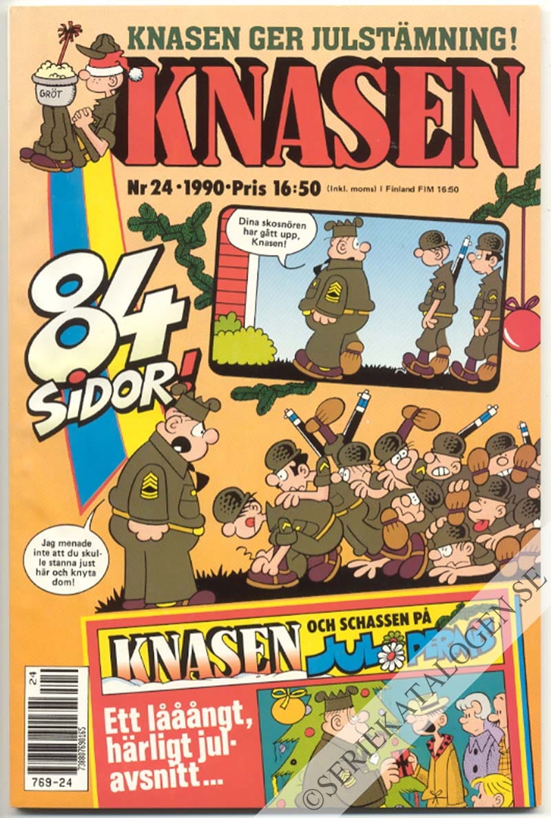 Framsida på Knasen #24 (1990)