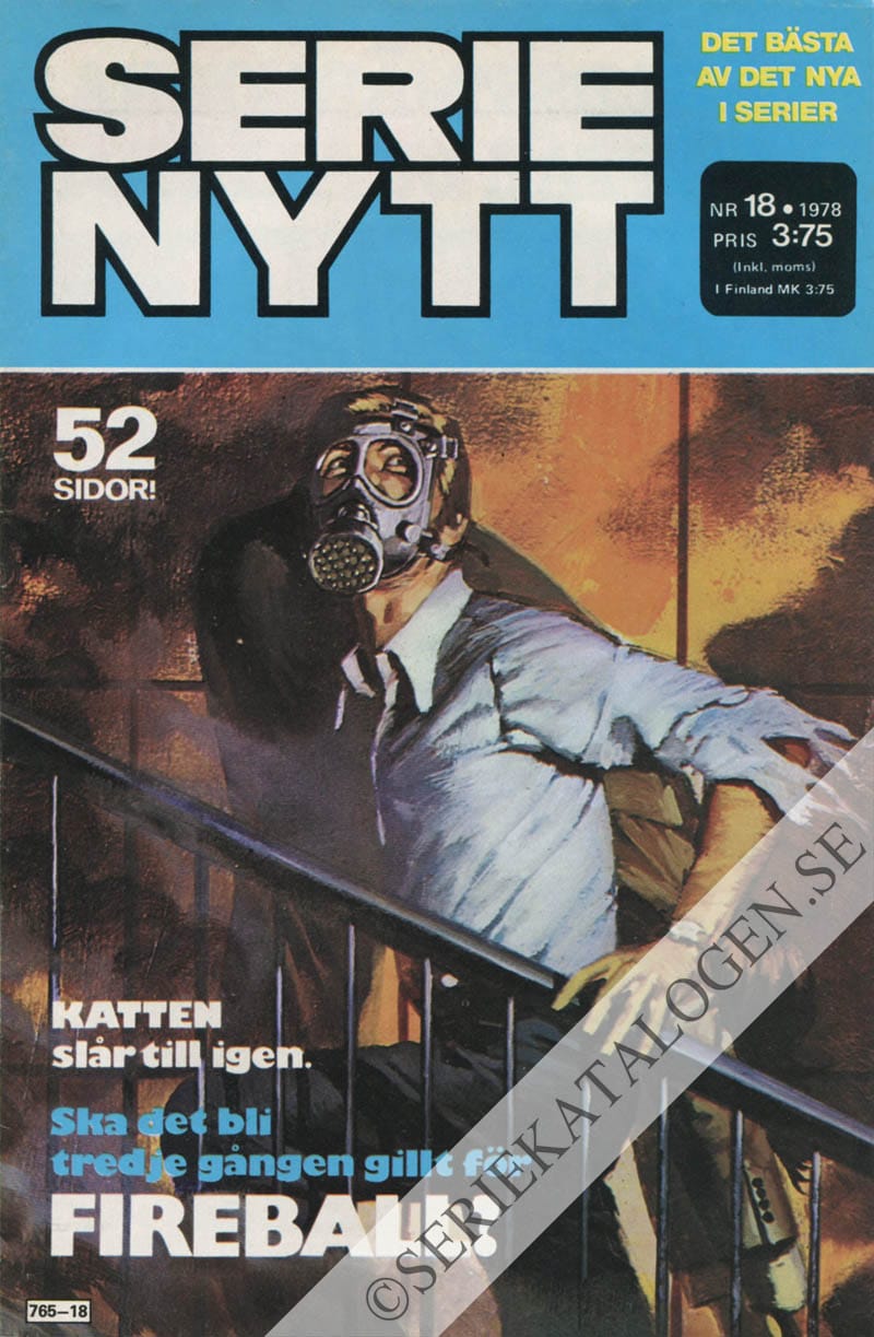 Framsida på Serie-Nytt #18 (1978)