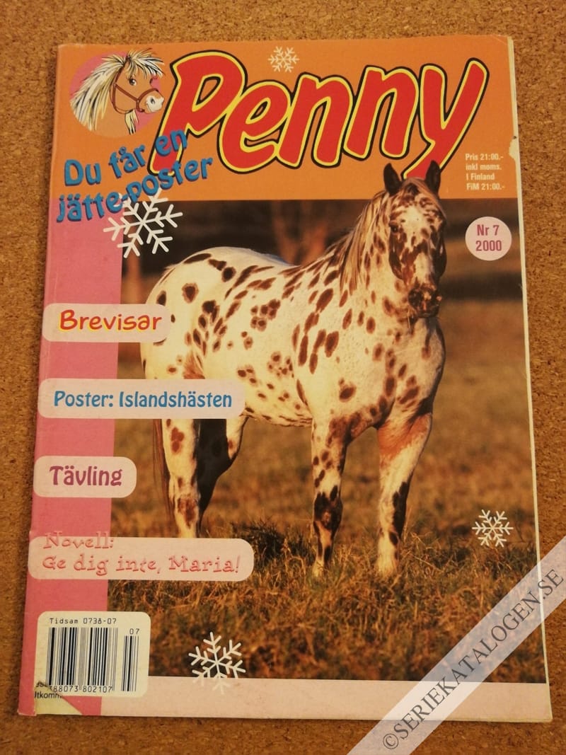 Framsida på Penny #7 (2000)