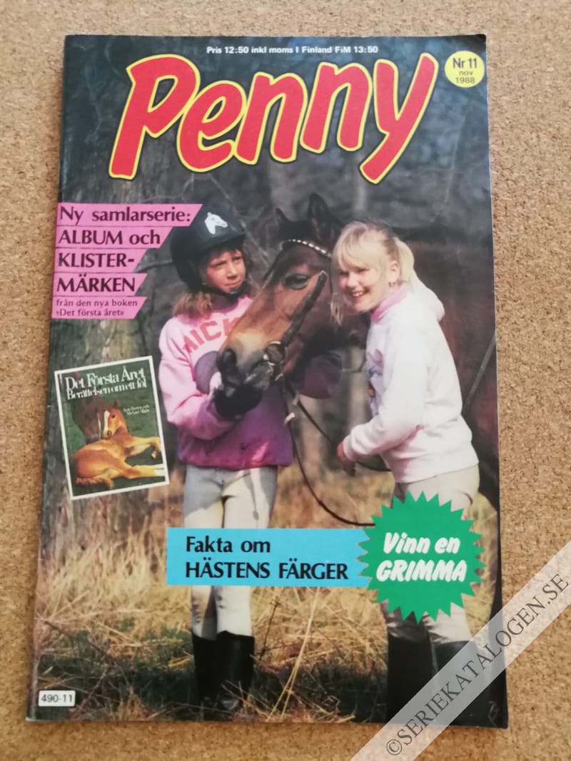 Framsida på Penny #11 (1988)