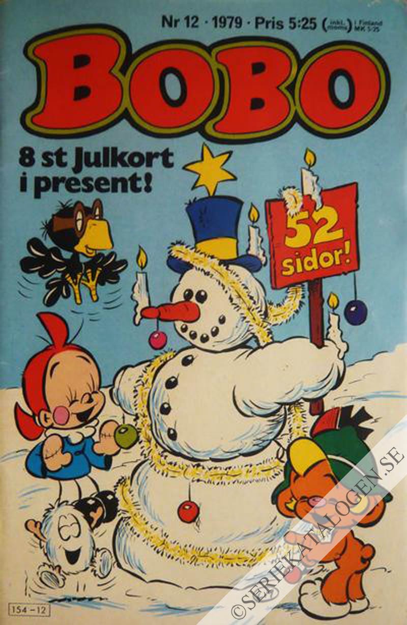 Framsida på Bobo #12 (1979)
