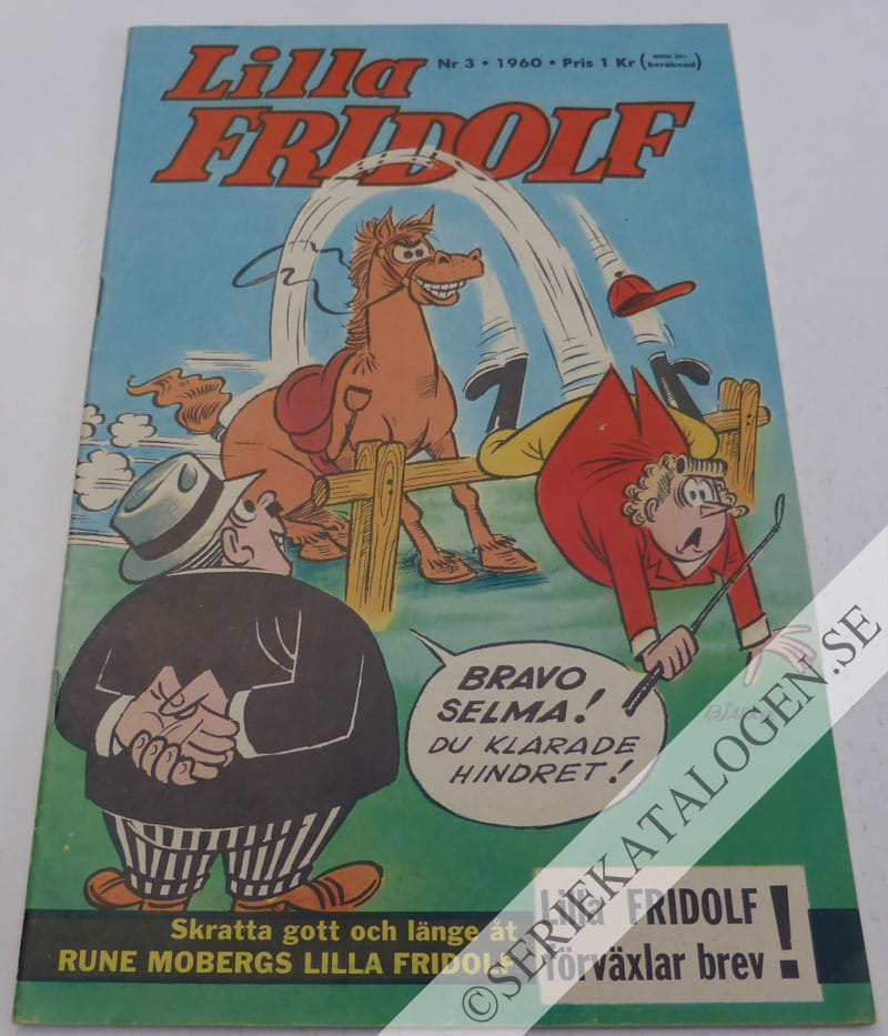Framsida på Lilla Fridolf #3 (1960)