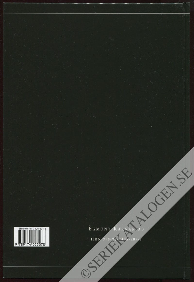 Baksida utan skyddsomslag (2011)