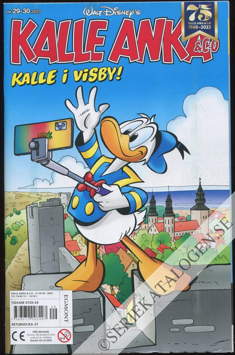 Framsida på Kalle Anka & C:o #29-30 (2023)