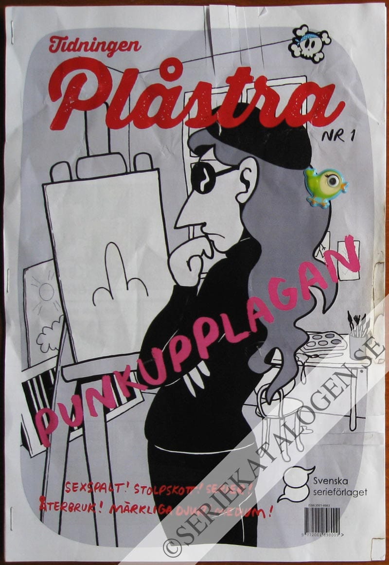 Framsida på Tidningen Plåstra Punkupplagan (2014)