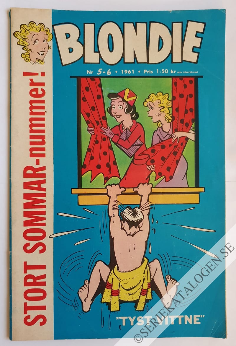 Framsida på Blondie #5-6 (1961)