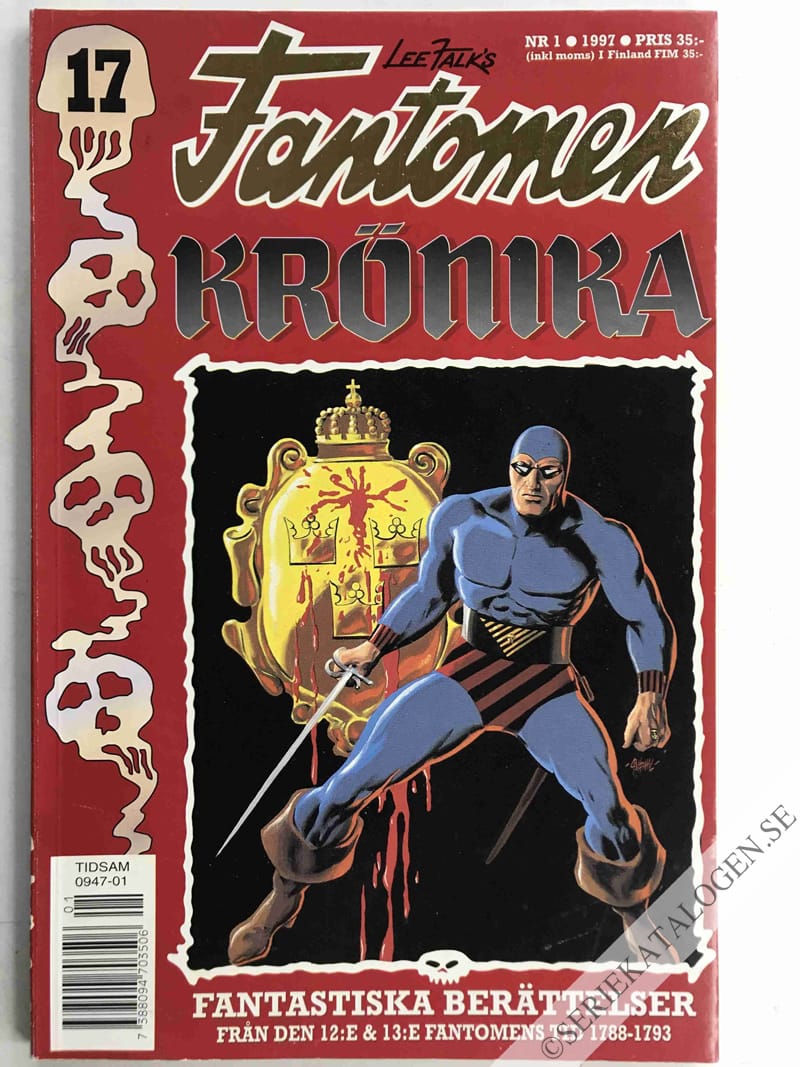 Framsida på Fantomen Krönika #1 (1997)