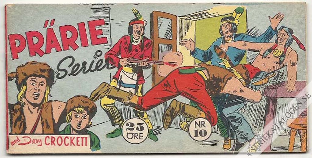 Framsida på Prärie-serier #10 (1960)