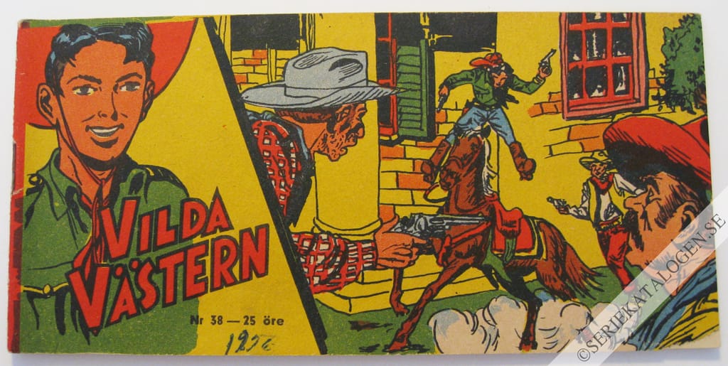 Framsida på Vilda Västern #38 (1956)