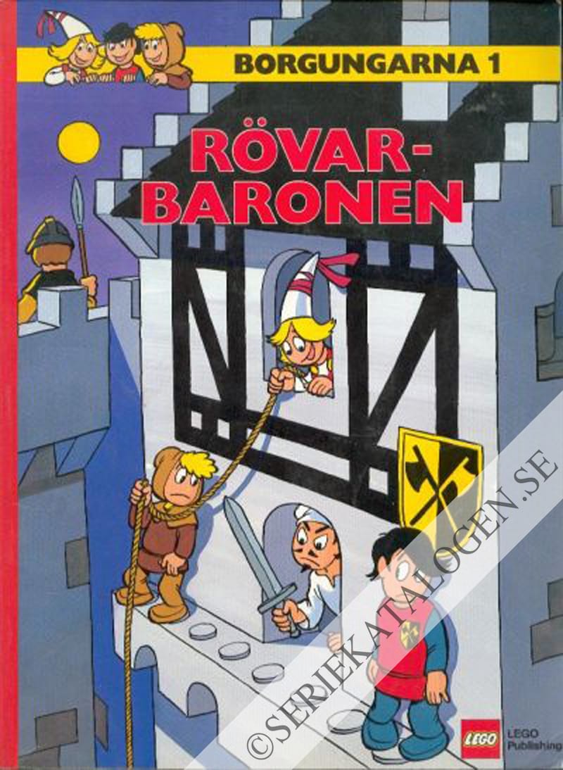 Framsida på Borgungarna Rövarbaronen (1987)