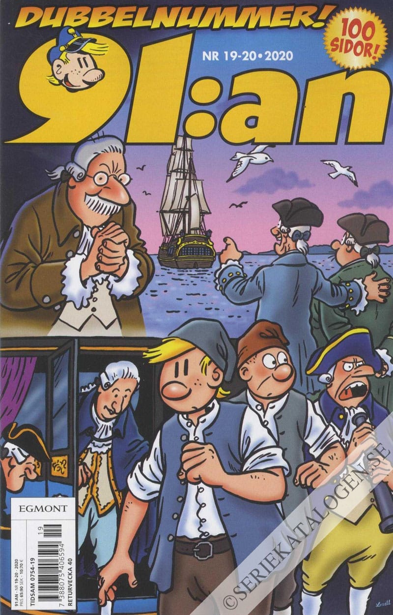 Framsida på 91:an #19-20 (2020)