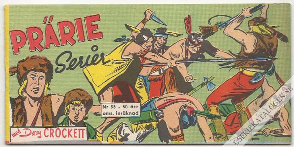 Framsida på Prärie-serier #33 (1960)