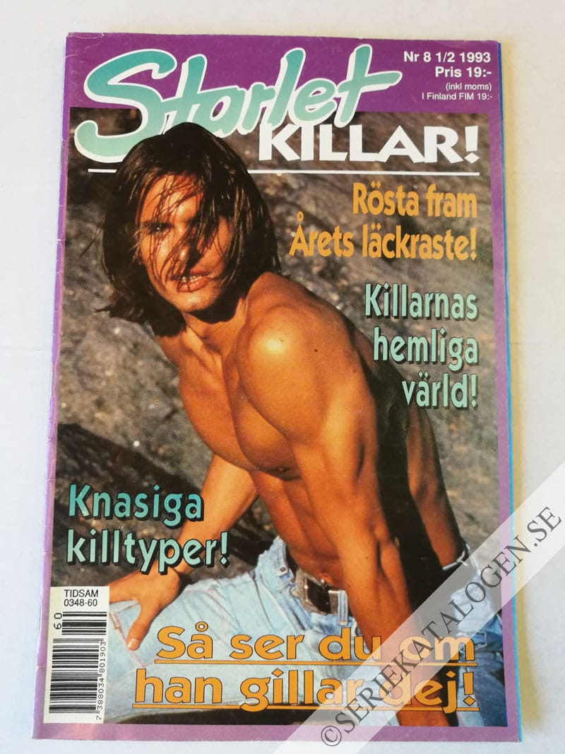 Framsida på Starlet special Killar! (1993)