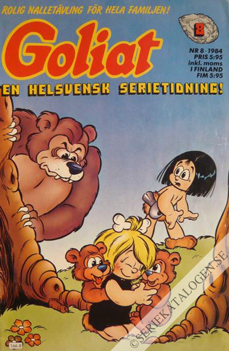 Framsida på Goliat #9 (1984)