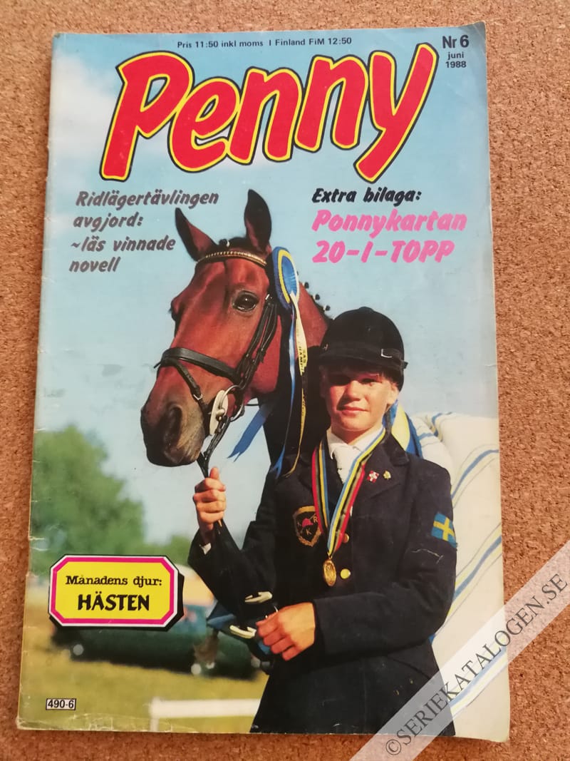 Framsida på Penny #6 (1988)