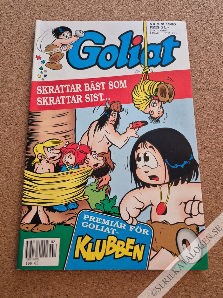 Framsida på Goliat #2 (1990)