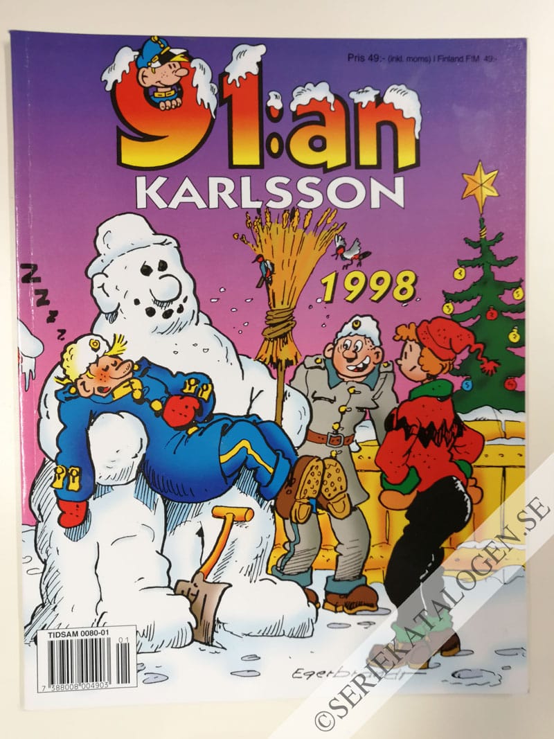 Framsida på 91:an Karlsson # (1998)