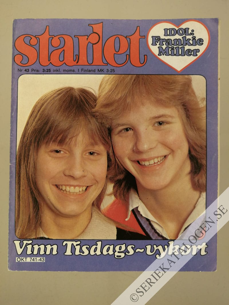 Framsida på Starlet #43 (1978)