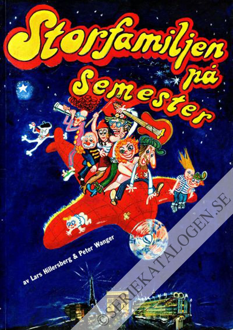 Framsida på Storfamiljen på semester # (1986)