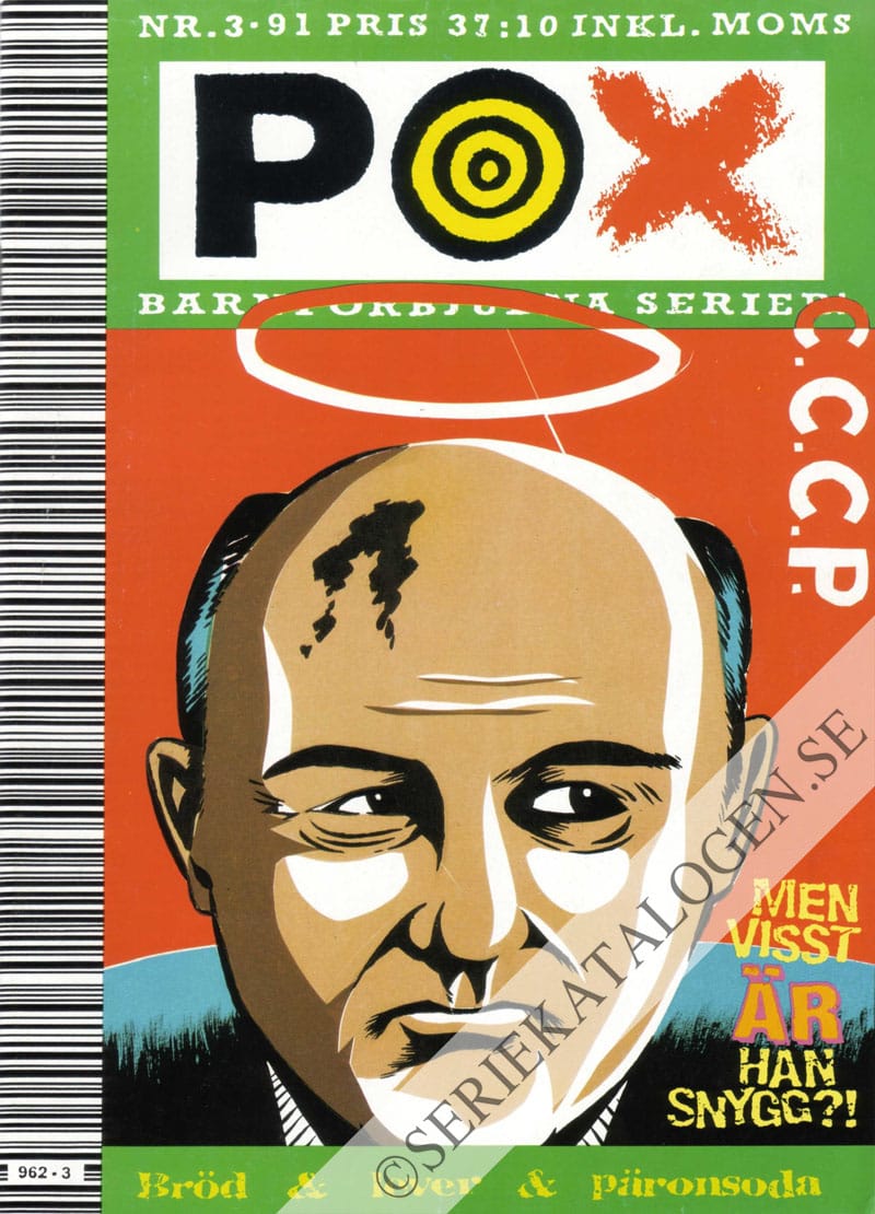 Framsida på Pox #3 (1991)