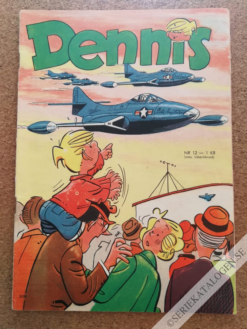 Framsida på Dennis #12 (1966)