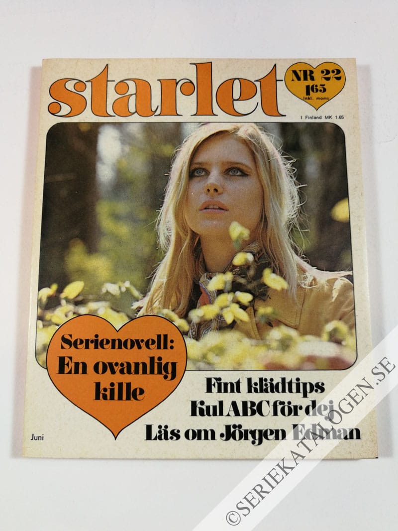 Framsida på Starlet #22 (1971)