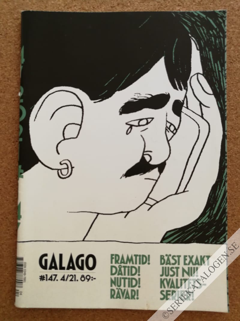Framsida på Galago #4 (2021)