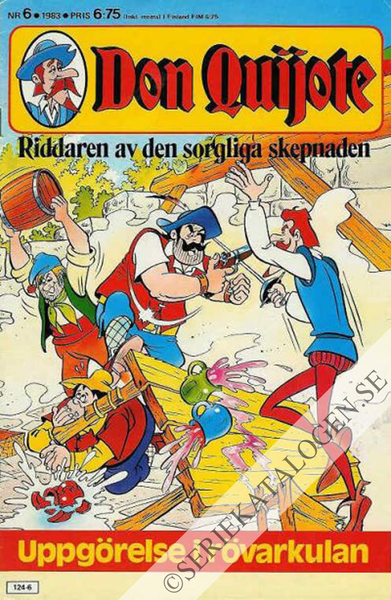 Framsida på Don Quijote Uppgörelse i rövarkulan (1983)
