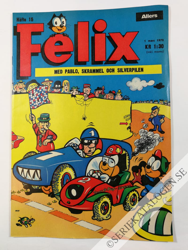 Framsida på Felix #15 (1970)