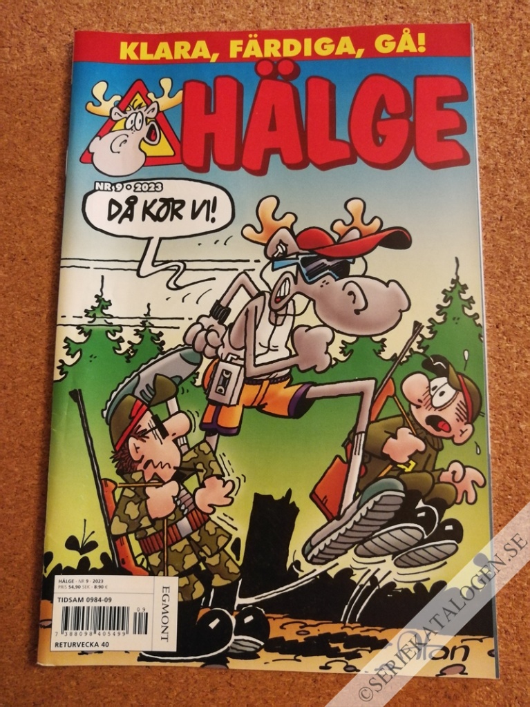 Framsida på Hälge #9 (2023)