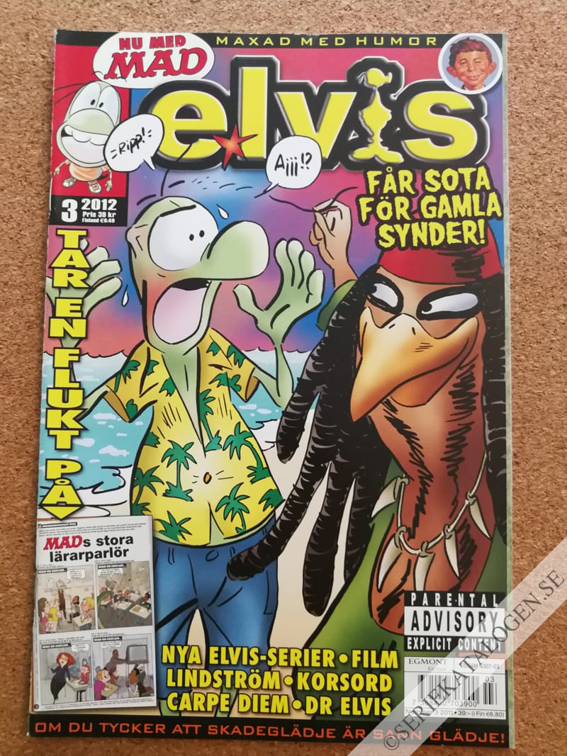 Framsida på Elvis #3 (2012)