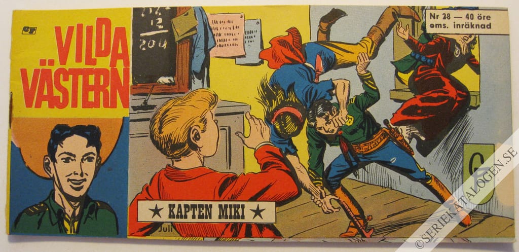 Framsida på Vilda Västern #28 (1964)