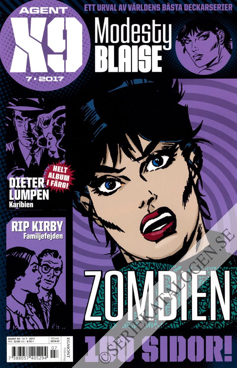 Framsida på Agent X9 #7 (2017)