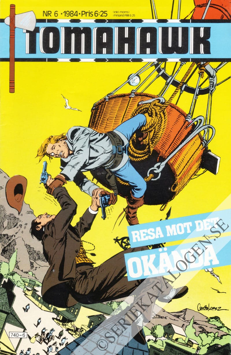 Framsida på Tomahawk #6 (1984)