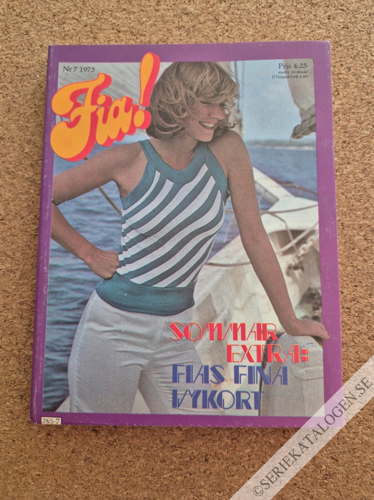 Framsida på Fia! #7 (1975)
