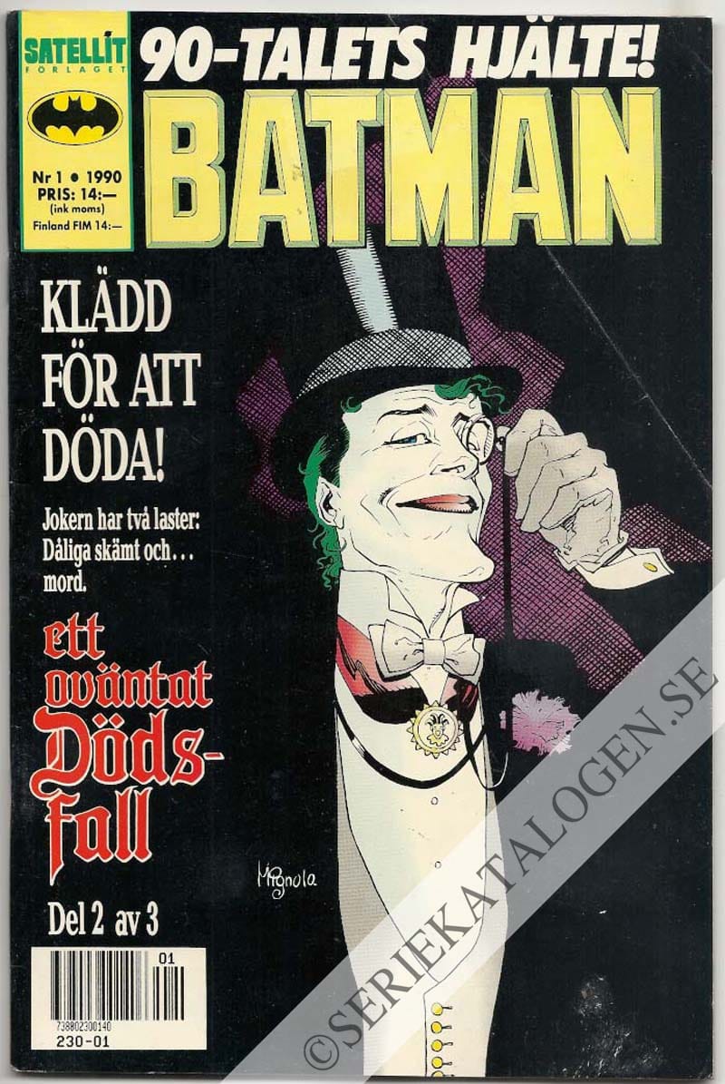 Framsida på Batman #1 (1990)