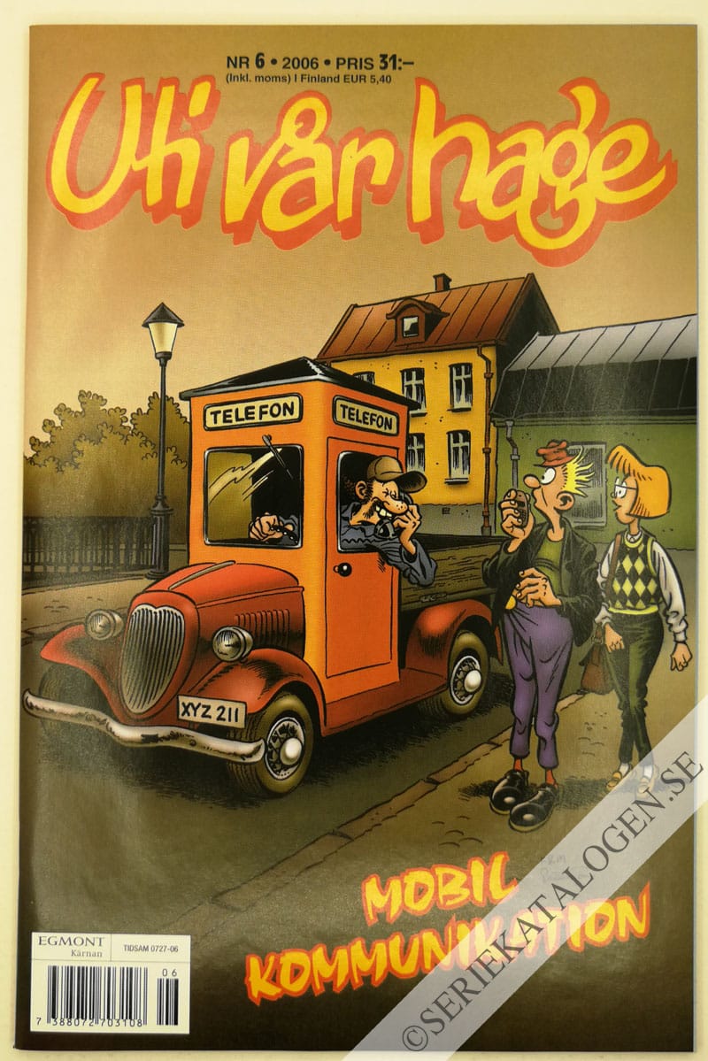 Framsida på Uti vår hage Mobil kommunikation (2006)