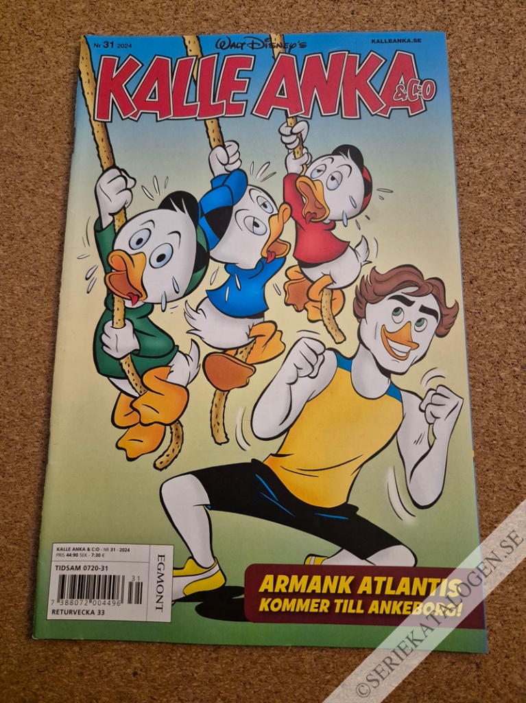 Framsida på Kalle Anka & C:o #31 (2024)