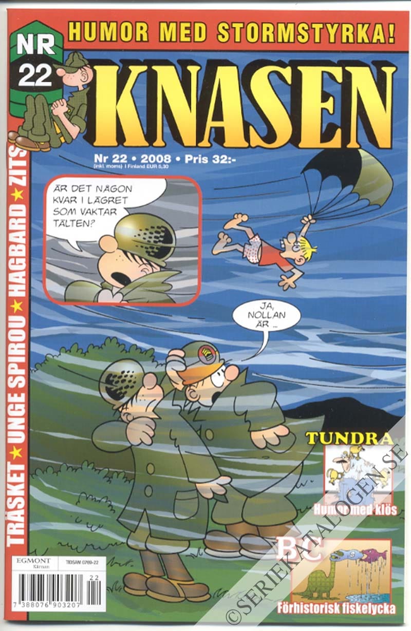 Framsida på Knasen #22 (2008)
